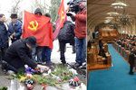 V prostorách Senátu proběhne seminář Zločiny komunismu, u hrobu Klementa Gottwalda se nejspíš sejdou jeho příznivci. Žádné oficiální akce ale od komunistů hlášené nejsou.