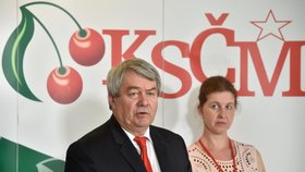 Sjezd KSČM v Nymburku: Vojtěch Filip (21.4.2018)