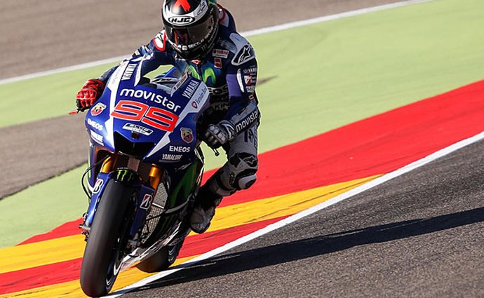 VC Aragonie 2015: MotoGP pro Lorenza, bitva Pedrosy a Rossiho