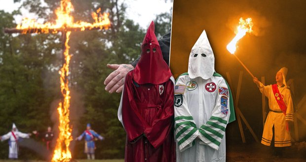 Ku-klux-klan stále žije! Podívejte se na mrazivé snímky ze života v rasistickém hnutí