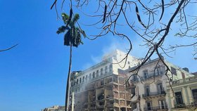 V kubánské metropoli došlo k výbuchu hotelu, (06.05.2022).