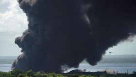 Požár na Kubě (ilustrační foto)