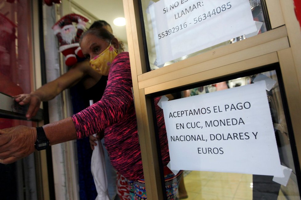 Měnová a tržní reforma na Kubě.