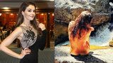 Sexy Kubelková se svlékla: Řeky dráždila nahým tělem