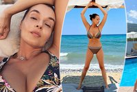 Iva Kubelková (45) v bikinách: Postavu má lepší než zamlada!