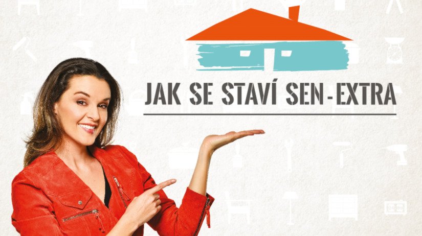 Iva Kubelková moderuje pořad Jak se staví sen.