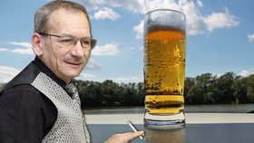 Senátor Jaroslav Kubera (ODS) by řidičům rád dopřál jedno pivo za volantem