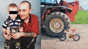 Kubíka (†4) usmrtil traktor, když jel na kole. Řidič nakladače Miroslav K. dostal podmínku.
