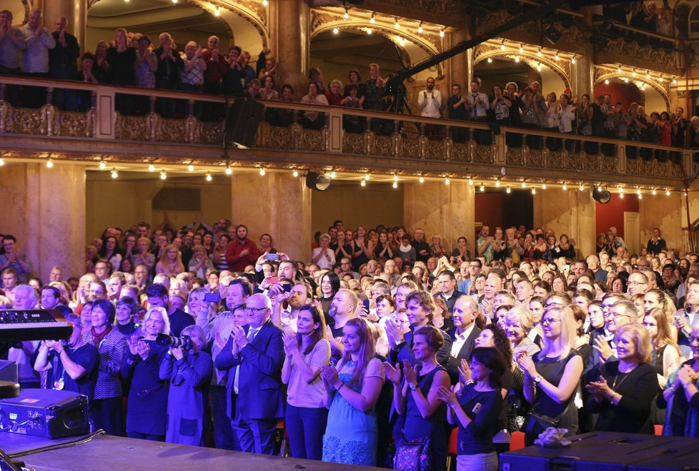 Marta Kubišová měla koncert v Lucerně.