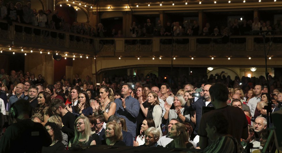 Marta Kubišová měla koncert v Lucerně.