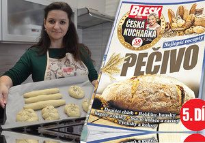 Právě vyšla nová Česká kuchařka Blesku Nejlepší recepty: Pečivo.