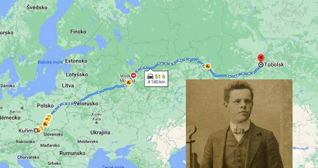Statečný a milující Emanuel Kučera z Kuřimi. Z ruského zajetí v Tobolsku ušel domů 4000 km. Tam ho udal soused.