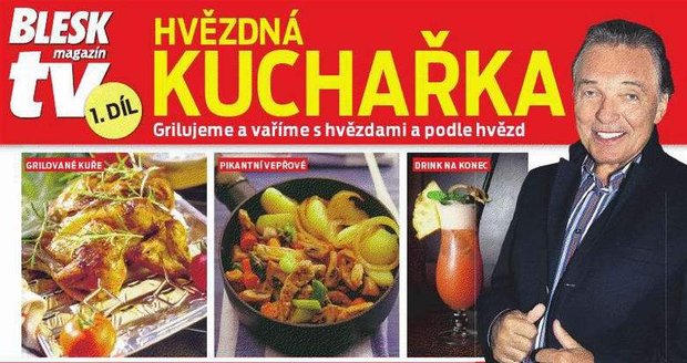 První díl Hvězdné kuchařky ZDARMA v zítřejším Blesku