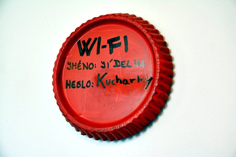 V Jídelně mají i wifi