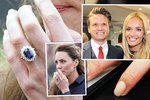 Dostala Kuchařová od Brzobohatého stejný zásnubní prsten jako vévodkyně Kate od prince Williama?