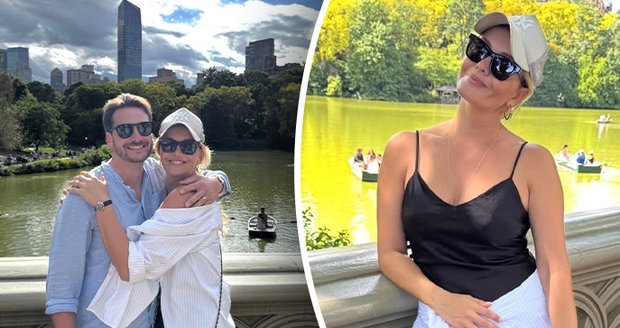 Taťána Kuchařová v New Yorku