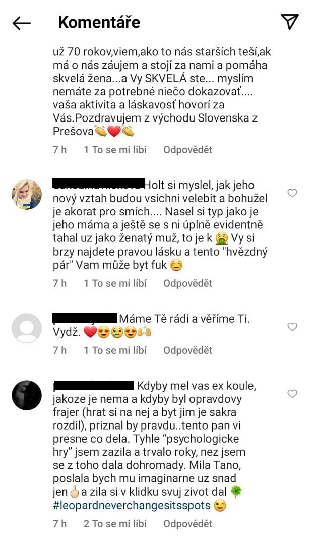 Komentáře u příspěvku Taťány Kuchařové