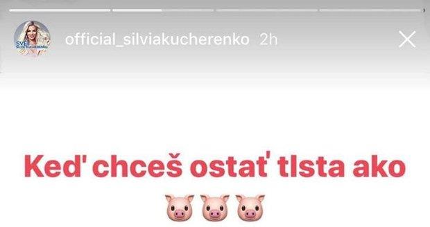 Silvia Kucherenko si nebere servítky.