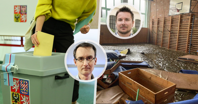 Právník Jan Kudrna a politolog Jakub Lysek o povodních