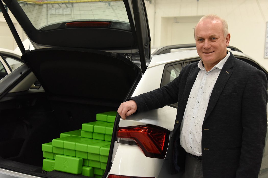 Ladislav Kraus, vedoucí vývoje vnitřního obložení a zavazadlového prostoru Škoda Auto