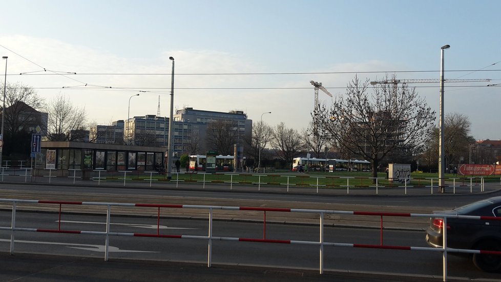 Autobusové nádraží na Vítězním náměstí