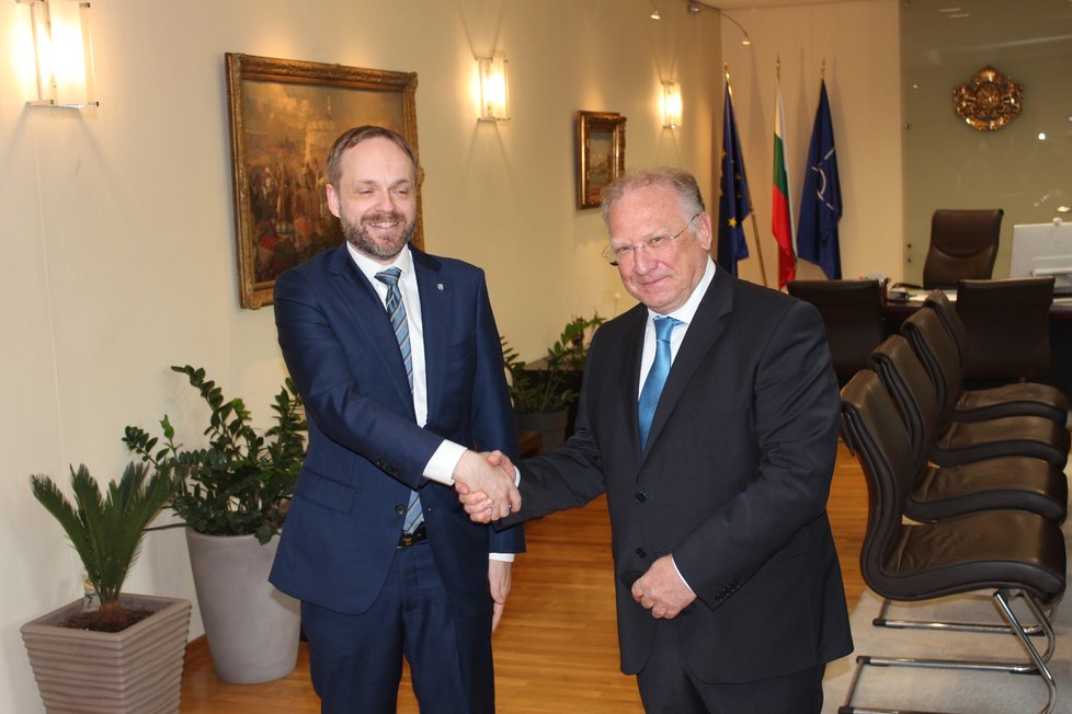 Jednání ministrů zahraničí Česka a Bulharska.