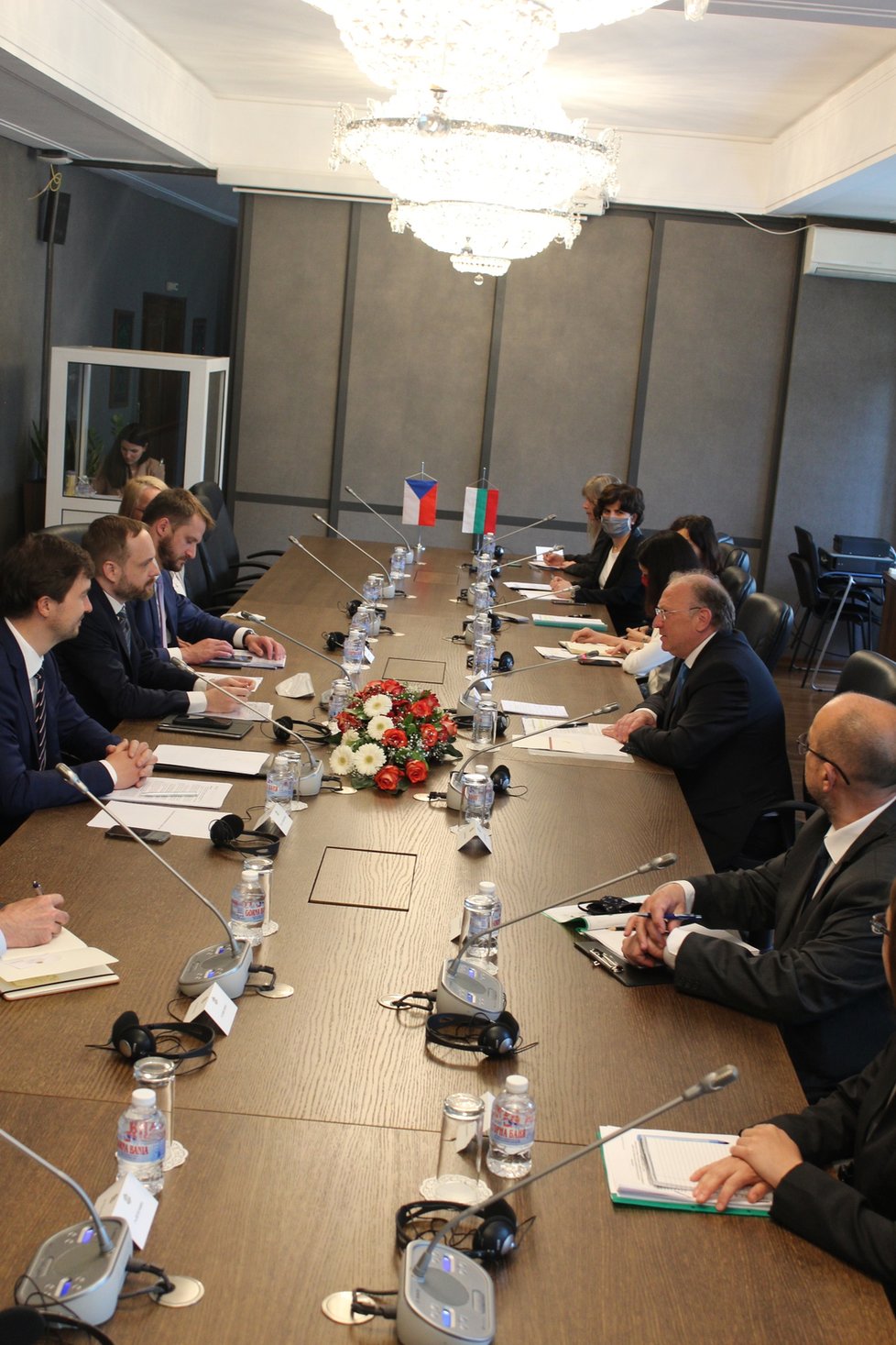 Jednání ministrů zahraničí Česka a Bulharska.