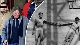 Bohumil Kulínský vyrazil na svou první vycházku po 11 měsících vězení. Zamířil na výstavu fotografií Herberta Tobiase. Součásti výstavy jsou i velice erotické snímky