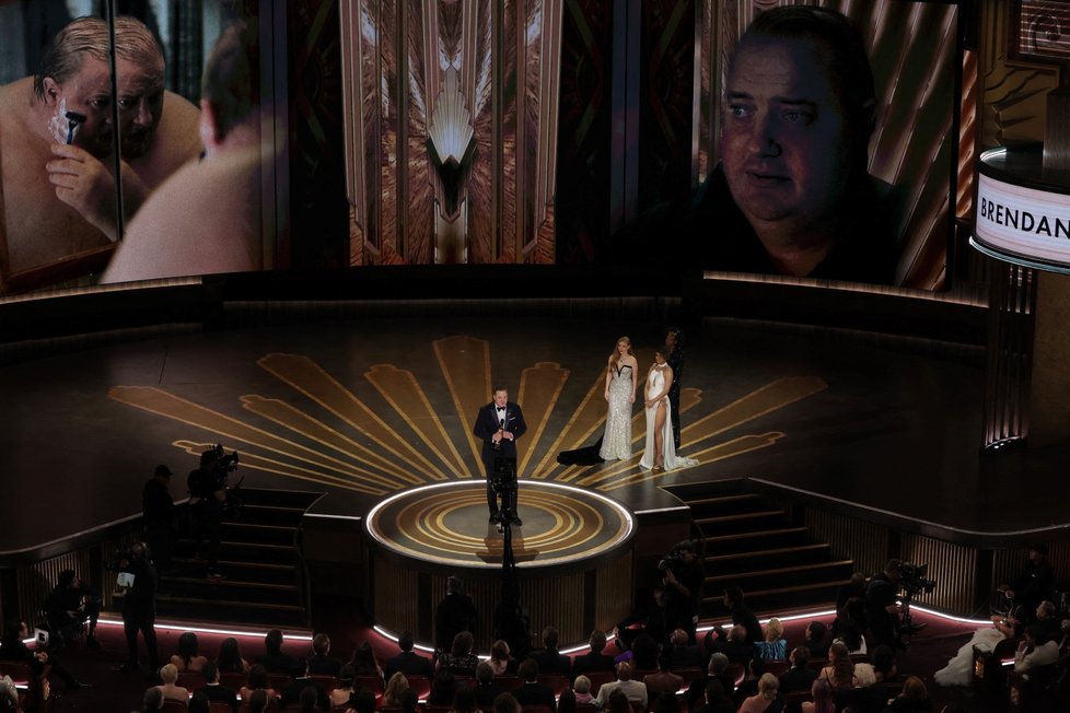 Předávání amerických Oscar 2023.