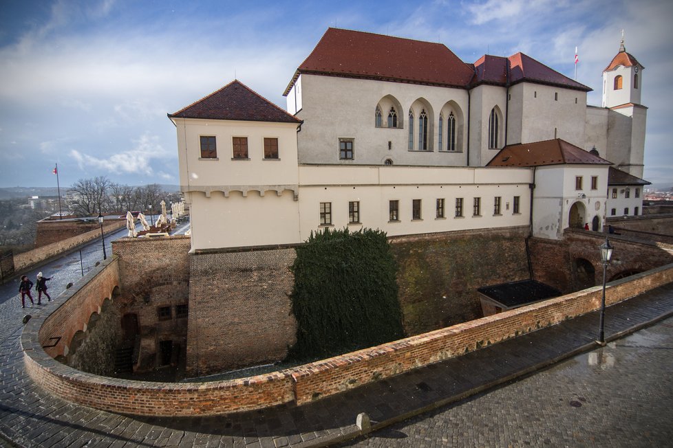 Brněnská dominanta hrad Špilberk