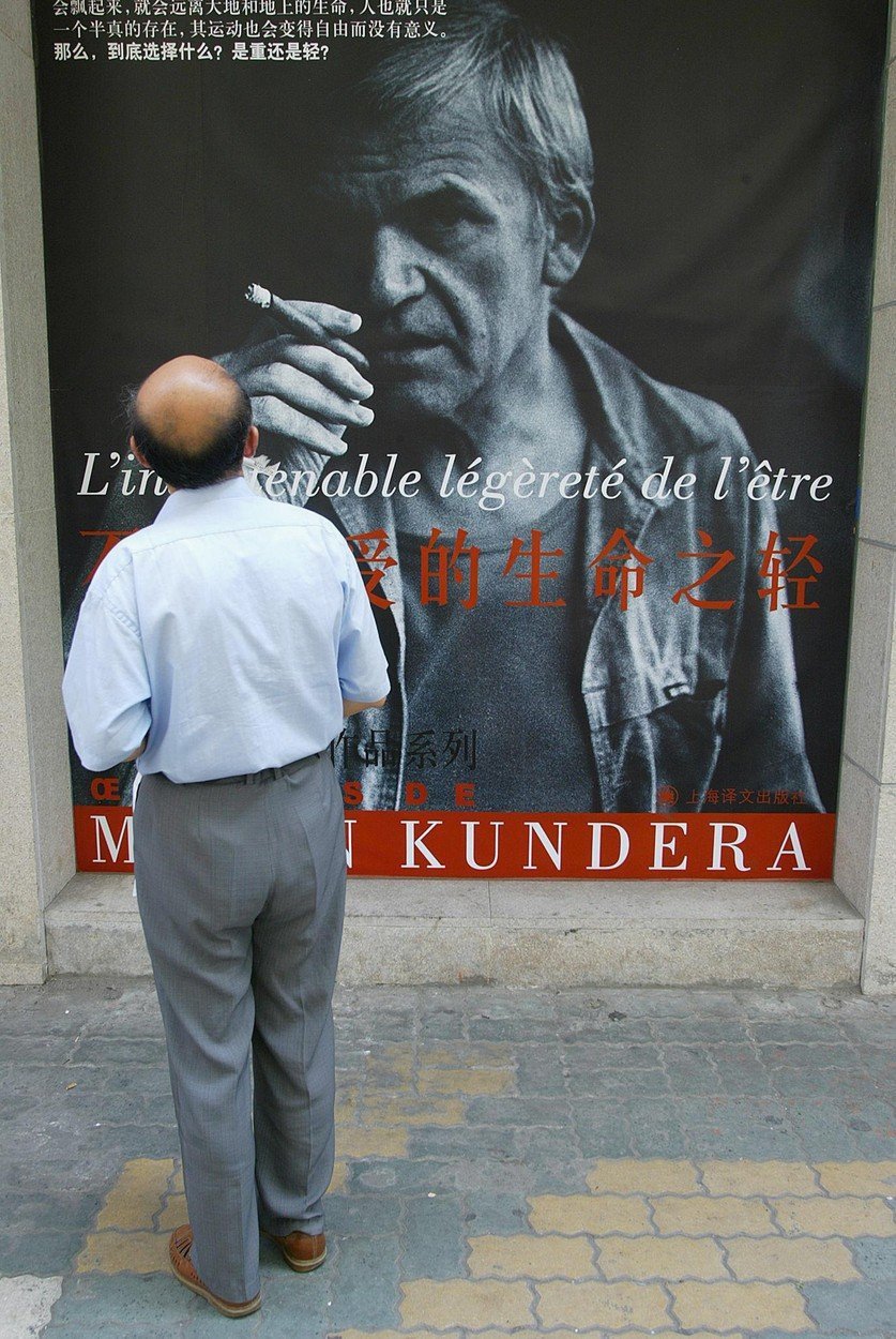 Spisovatel Milan Kundera