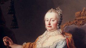 Zámecký portrét Marie Terezie, která se zasloužila o rozvoj Novojičínska.