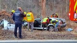Dopravní nehoda na namrzlé vozovce: Řidič (†41) na Bruntálsku zraněním podlehl