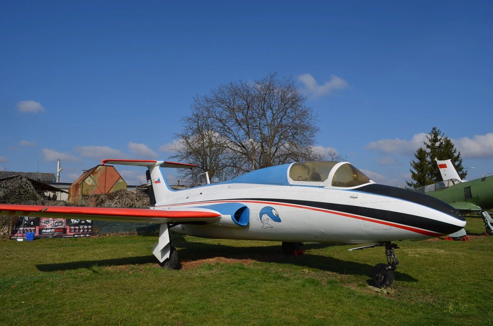 Jediný stroj na světě, akrobatický letoun - L 29 A Delfín ze 60 let