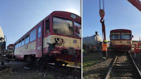 V Kunovicích se srazil vlak s traktorem: Zranilo se pět lidí