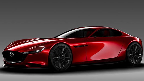 Mazda RX-Vision s novým rotačním motorem SkyActiv-R odhalena