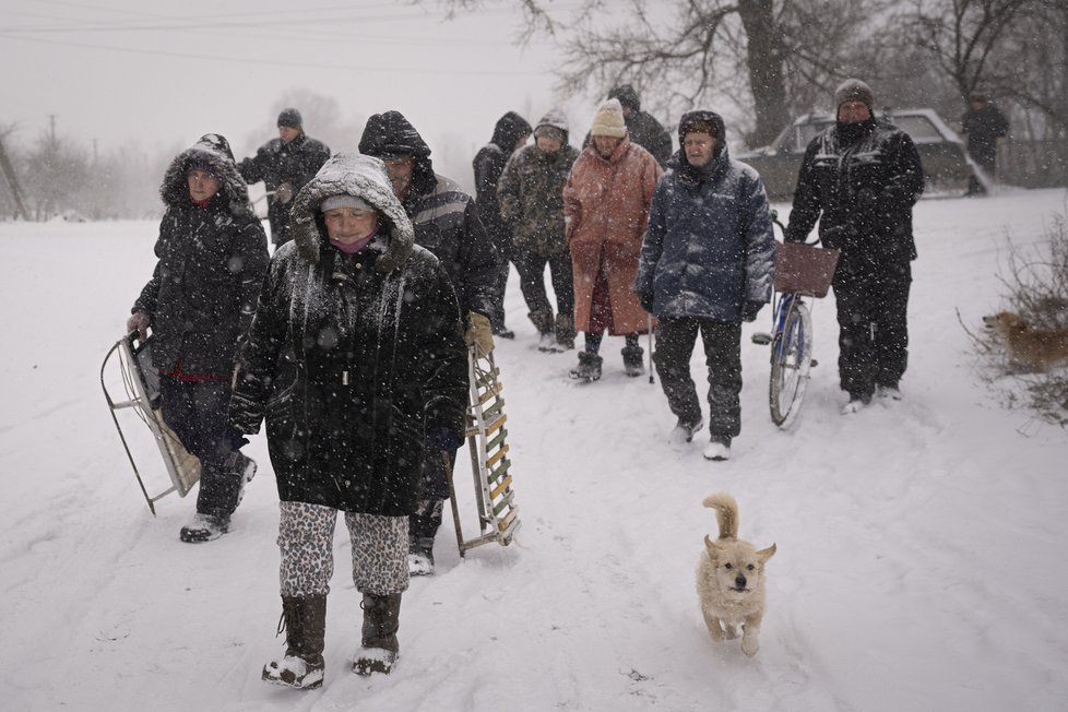 Vesnice Zelene na Ukrajině (28. 2. 2023)