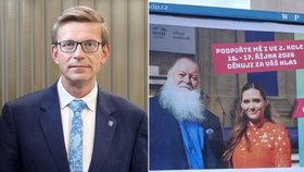 Kupka se dohodl s Aschenbrennerem (ODS) na předělání plakátu s kandidátkou ANO