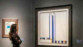 V londýnské síni Christie’s se 27. února v rámci aukce impresionistů a modernistů dražily také dva obrazy Františka Kupky. Jedním z nich je Série C III. Élévations.