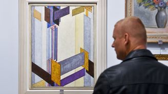 Český aukční rekord: Kupkův abstraktní obraz byl dnes vydražen za 65 milionů korun