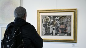 Nový český rekord: Kupkův obraz Početí se vydražil za 126,5 milionů korun