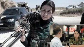 Kurdka Nasrin Abdallah je velitelka ženských milic proti Islámskému státu.