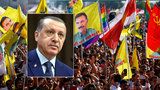 Proti Erdoganovi vyšlo do ulic 30 tisíc Kurdů. Šikovali se v Kolíně nad Rýnem