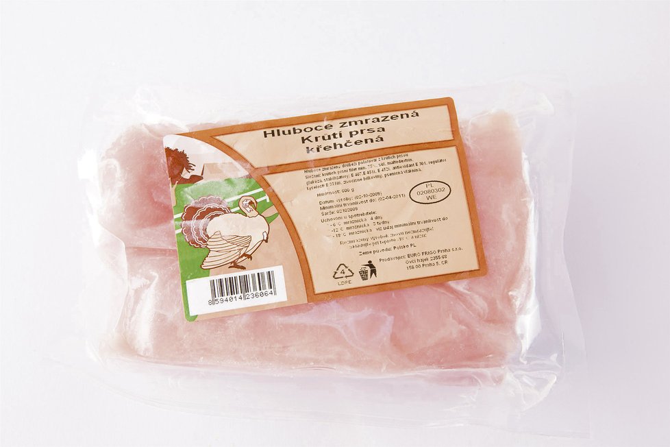 Kuřecí maso z Česka, které se dostalo do Polska, obsahovalo salmonelu