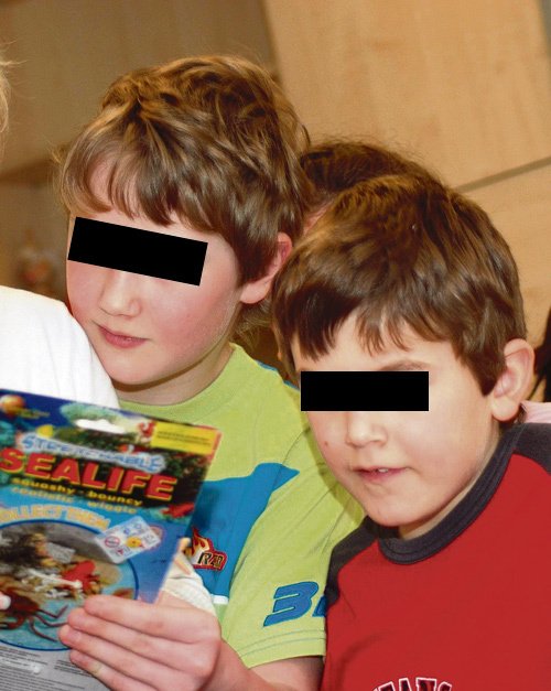 Jakub (13) s Ondrou (11) na archivním snímku