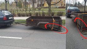 Výtečník z Opavy znovu udeřil: Na vozíku použil skateboard místo kola, teď řídil zase pod vlivem