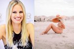 Karolína Kurková se vyfotila nahá na pláži.