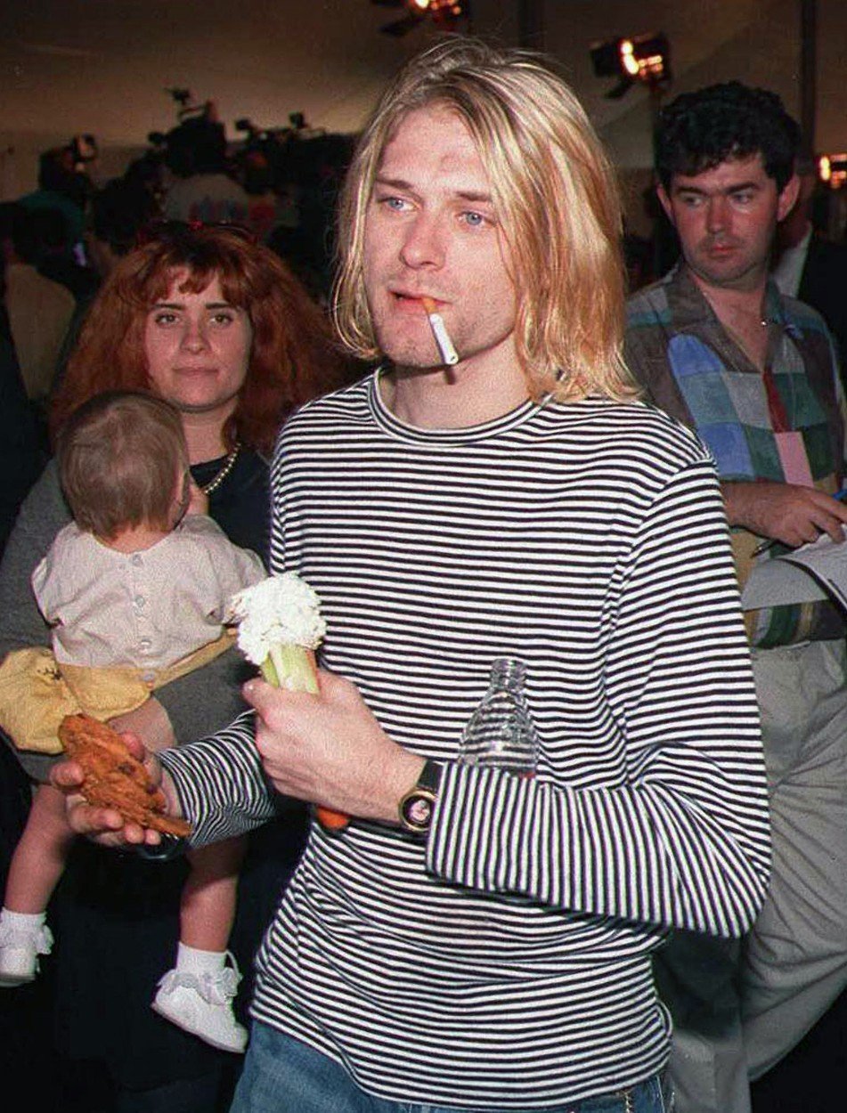 Kurt Cobain s dcerou