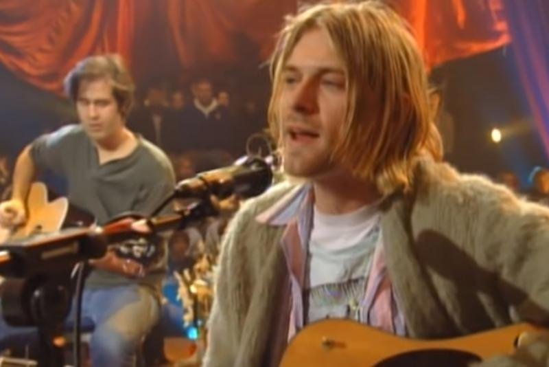 Kurt Cobain byl frontmanem grungeové kapely Nirvana.