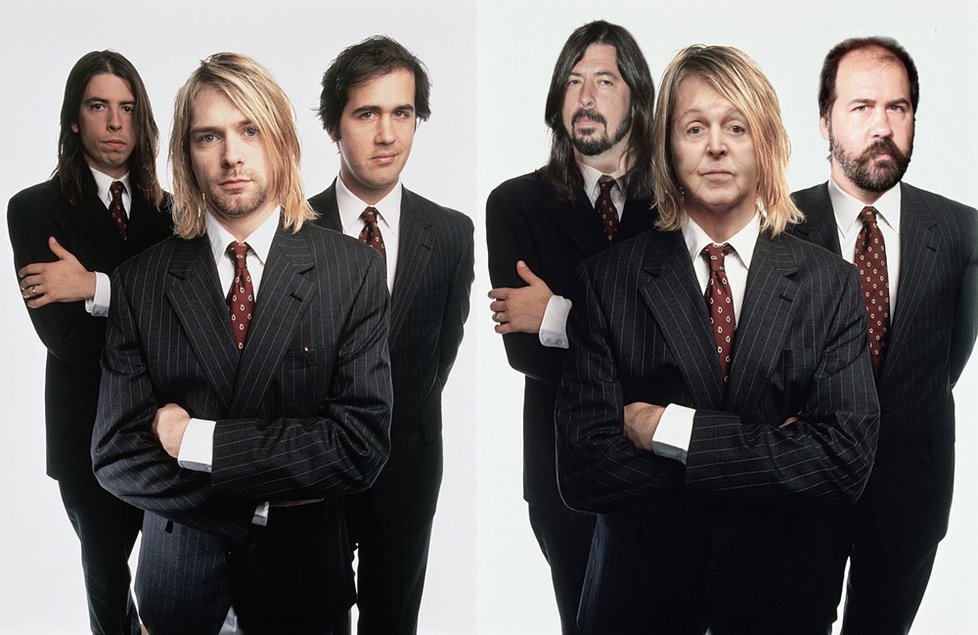 Nirvana s Cobainem a Nirvana s McCartney
